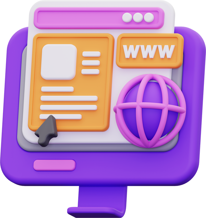 3d website icon